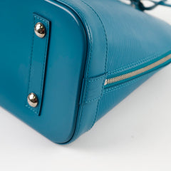 Louis Vuitton Alma PM Epi Teal Blue
