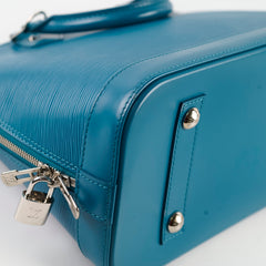 Louis Vuitton Alma PM Epi Teal Blue