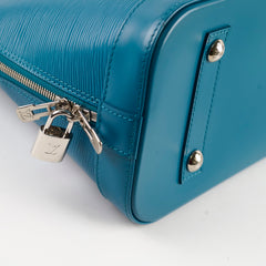 Louis Vuitton Alma PM Epi Teal Blue