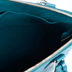 Louis Vuitton Alma PM Epi Teal Blue