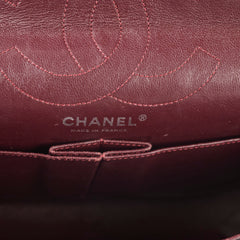 Chanel 226 Medium Black Calfskin Flap