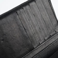 Chanel Lambskin Bi-Fold Wallet Black