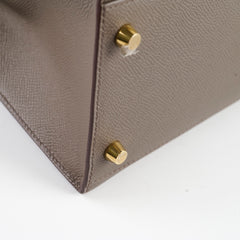 Hermes Kelly 28 Epsom Sellier Gris Etain 2019