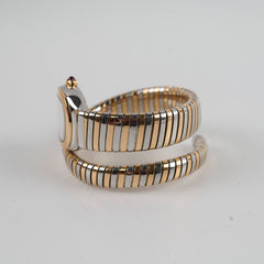 Bvlgari Serpenti 35mm Tubogas Stainless Steel 18k Rose Gold Watch