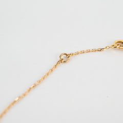Van Cleef & Arpels Sweet Alhambra Rose Gold Necklace