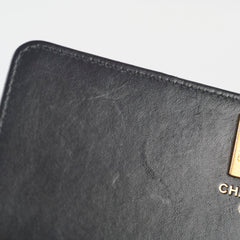Chanel Wallet on Chain Crush Black Microchipped