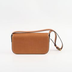 Celine Triomphe Shoulder Bag Tan