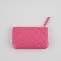 Chanel Caviar Mini O Case Pink