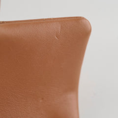 Chanel Mini Rectangle Lambskin Caramel Dark Beige (30 series)