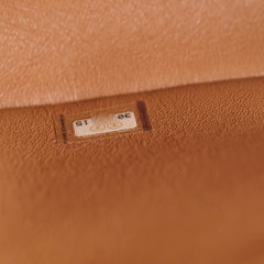 Chanel Mini Rectangle Lambskin Caramel Dark Beige (30 series)