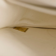 Chanel Vintage White Tweed Square