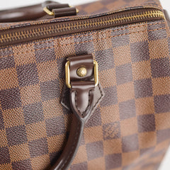 Louis Vuitton Speedy 30 Damier Ebene