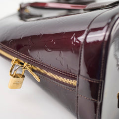 Louis Vuitton Alma Vernis MM Amarante