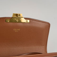 Celine Teen Canvas Triomphe White