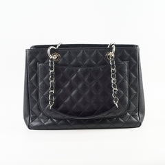 Chanel Caviar Grand Shopping Tote GST Black