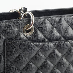 Chanel Caviar Grand Shopping Tote GST Black
