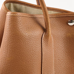 Hermes Garden Party 36 Gold Q Square Stamp