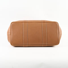 Hermes Garden Party 36 Gold Q Square Stamp