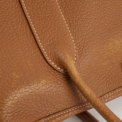 Hermes Garden Party 36 Gold Q Square Stamp