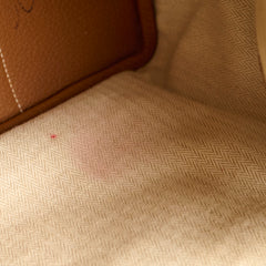 Hermes Garden Party 36 Gold Q Square Stamp