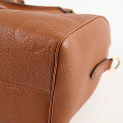 Louis Vuitton Speedy 25 Bandoulier Empriente Cognac Microchip