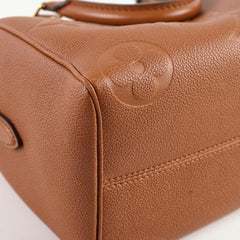 Louis Vuitton Speedy 25 Bandoulier Empriente Cognac Microchip