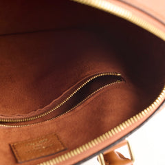 Louis Vuitton Speedy 25 Bandoulier Empriente Cognac Microchip