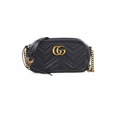 Gucci Marmont Camera Bag Black