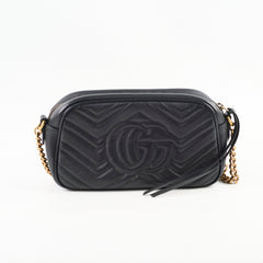Gucci Marmont Camera Bag Black