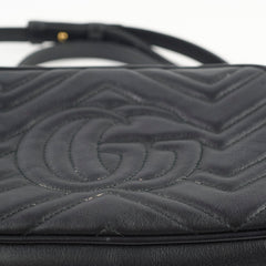 Gucci Marmont Camera Bag Black