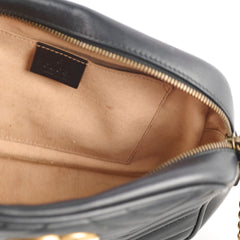 Gucci Marmont Camera Bag Black