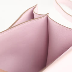 Hermes Mini Constance 18 Chevre Mysore Mauve Pale Pink - B Stamp (2023)