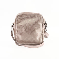 Gucci Metallic Messenger Crossbody