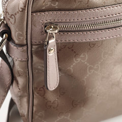 Gucci Metallic Messenger Crossbody