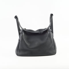 Hermes Lindy 26 Clemence Noir X Stamp