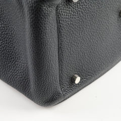 Hermes Lindy 26 Clemence Noir X Stamp