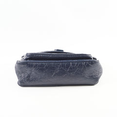 Saint Laurent Niki Medium Navy In Vintage Leather