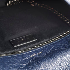 Saint Laurent Niki Medium Navy In Vintage Leather