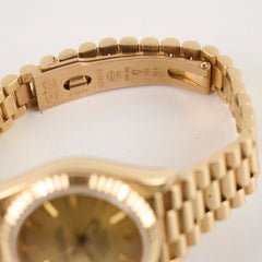 Rolex Lady Datejust 26MM Gold Watch