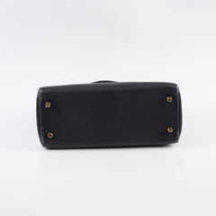 Hermes Kelly 25 Noir GHW Togo- C Stamp