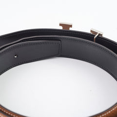Hermes Constance Reversible Belt Size 95cm Gold/Black