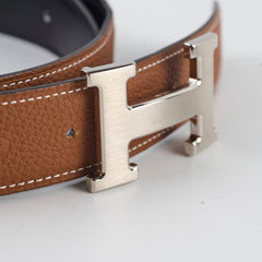 Hermes Constance Reversible Belt Size 95cm Gold/Black