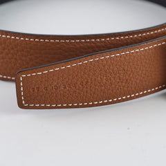 Hermes Constance Reversible Belt Size 95cm Gold/Black