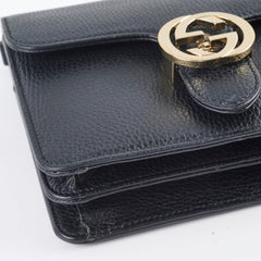Gucci Interlocking G Small Bag Black