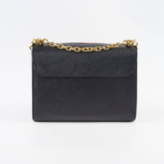 Louis Vuitton Twist MM Sequin Owl Black Epi