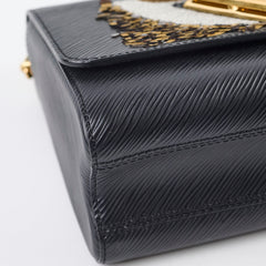 Louis Vuitton Twist MM Sequin Owl Black Epi