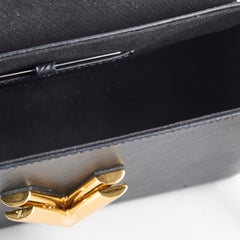 Louis Vuitton Twist MM Sequin Owl Black Epi