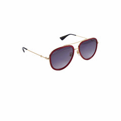 Gucci GG0062S Aviator Glittered Red Sunglasses
