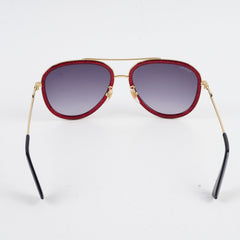 Gucci GG0062S Aviator Glittered Red Sunglasses