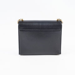 Hermes Verrou Chaine Mini Mysore Noir D stamp
